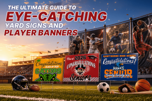 The Ultimate Guide to Eye-Catching Sports Team Yard Signs and Player Banners