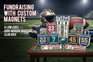 Fundraising with Custom Magnets: A Low Cost, High-Margin Booster Club Idea
