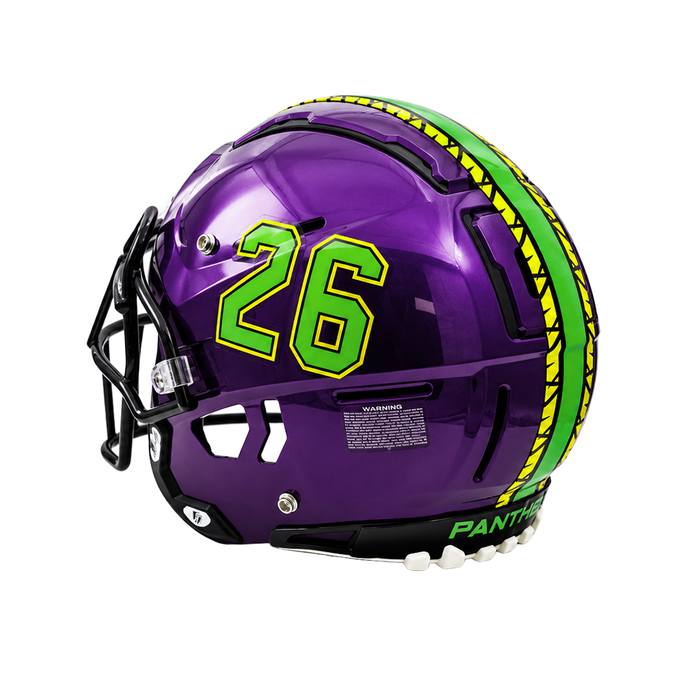 custom football helmet numbers Vinyl Stick On Number Set Black *white and black numbers on transparent background* Football Helmet Decals Sportdecals