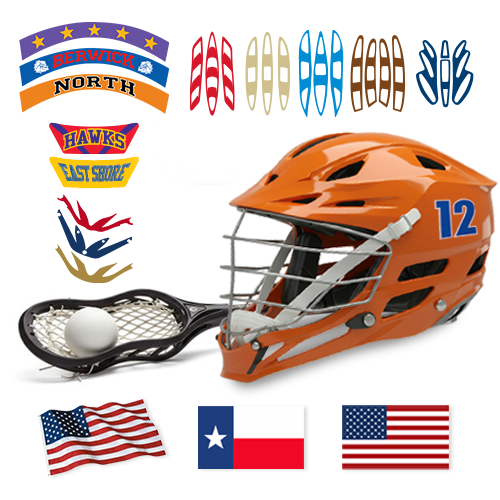 Lacrosse Accessory Decals