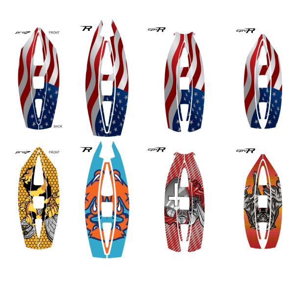 Lacrosse Stripes & Vent Covers