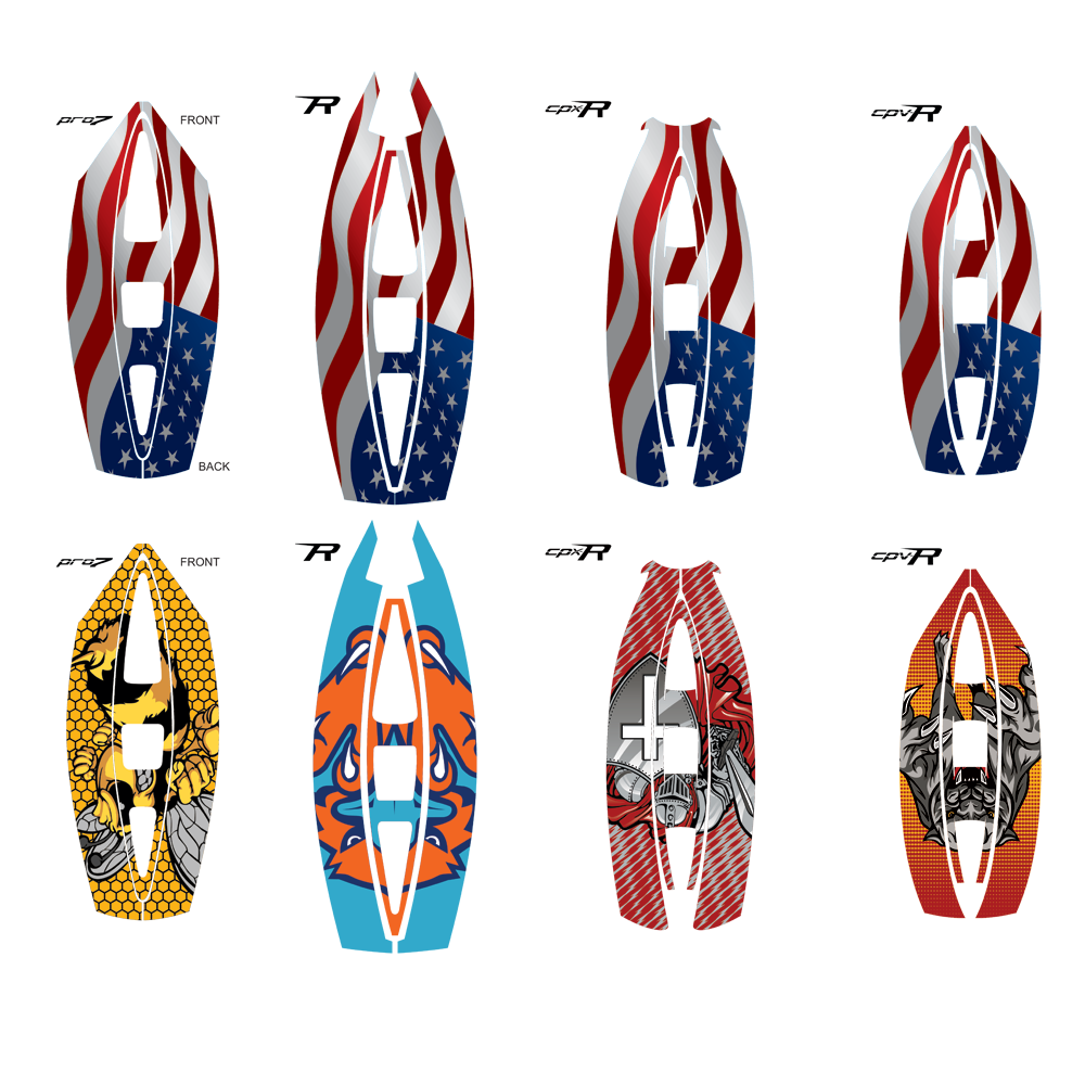Lacrosse Stripes & Vent Covers