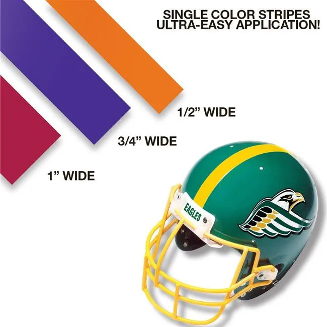 alliance of american football helmet stripes Iowa Hawkeyes Stars and Revolution Speed Mini Durable singlecolor helmet stripes from Sportdecals Alliance of American Football