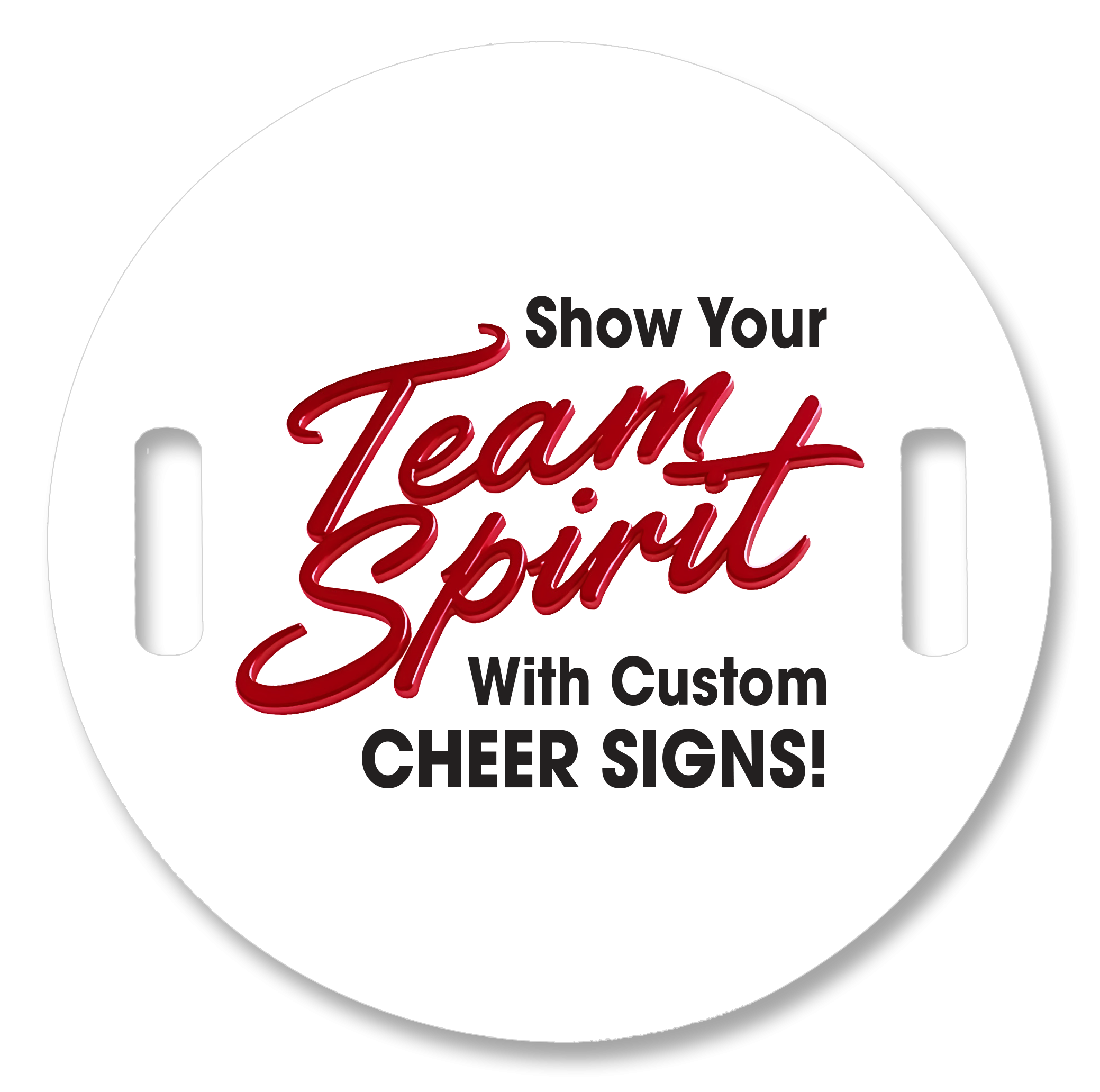 Custom Decorated Spirit Signs - Sportdecals