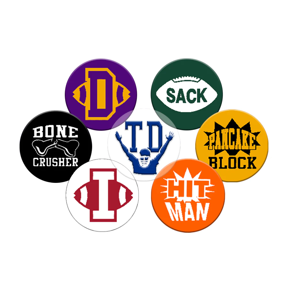 Motivate Your Team with Custom Football Award Decals - Sportdecals