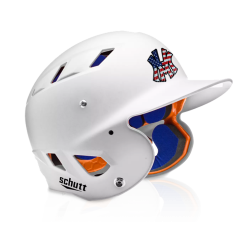 Custom Softball Carbon Fiber Batter's Helmet Decals