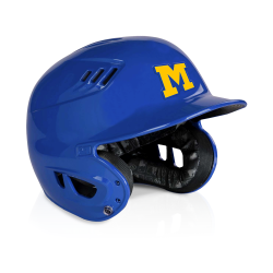 Batter's Helmet Stock Letter Decals