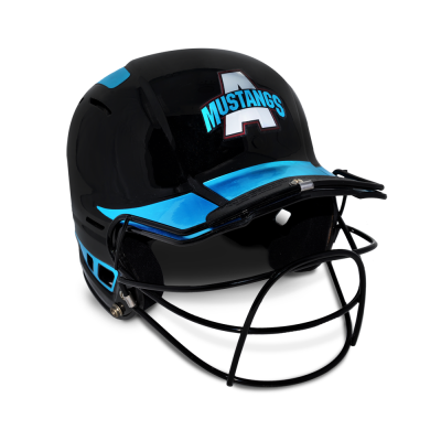 Softball Chrome Batter's Helmet Decals