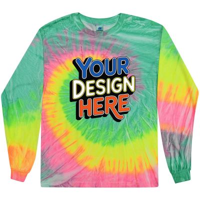 Tie-Dyed Long Sleeve T-Shirt
