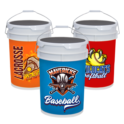 Wrapped Ball Bucket