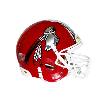 Chrome Oversized Helmet Decals
