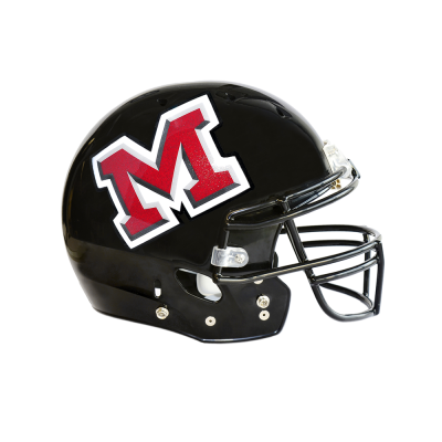 Metallic Flake Oversized Helmet Decals