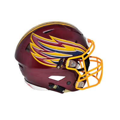 Metallic Flake Extreme Oversized Helmet Decals