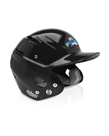 Chrome Batter's Helmet Decals