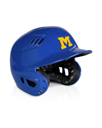 Batter's Helmet Stock Letter Decals