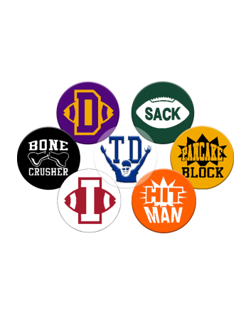 Football Award Decals