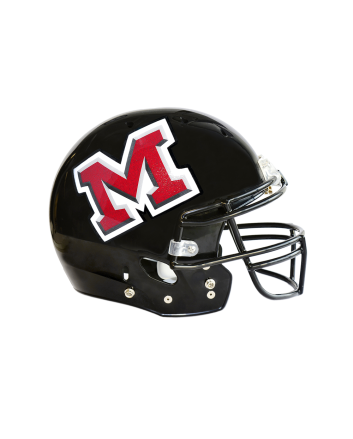 Metallic Flake Oversized Helmet Decals