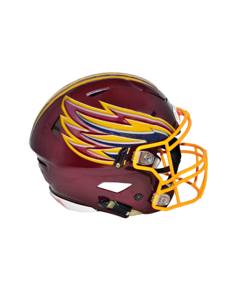 Metallic Flake Extreme Oversized Helmet Decals