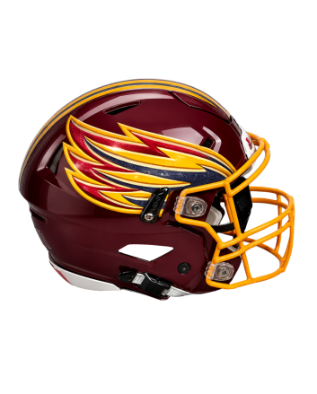 Metallic Flake Extreme Oversized Helmet Decals