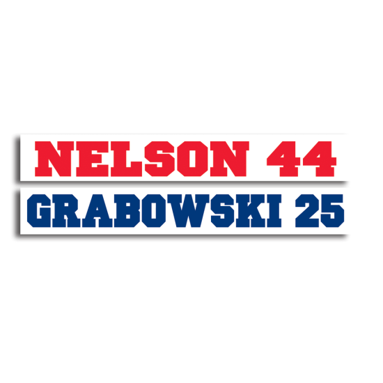 Name and Number Magnet