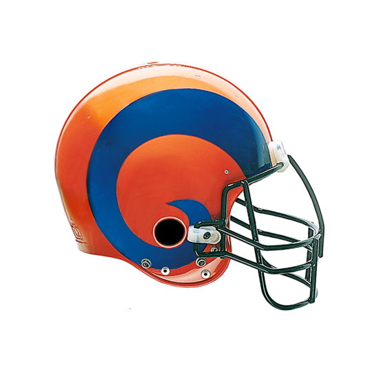 Cut-to-Shape Helmet Decal Ram Horns