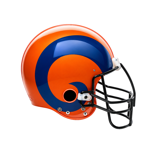 Cut-to-Shape Helmet Decal Ram Horns