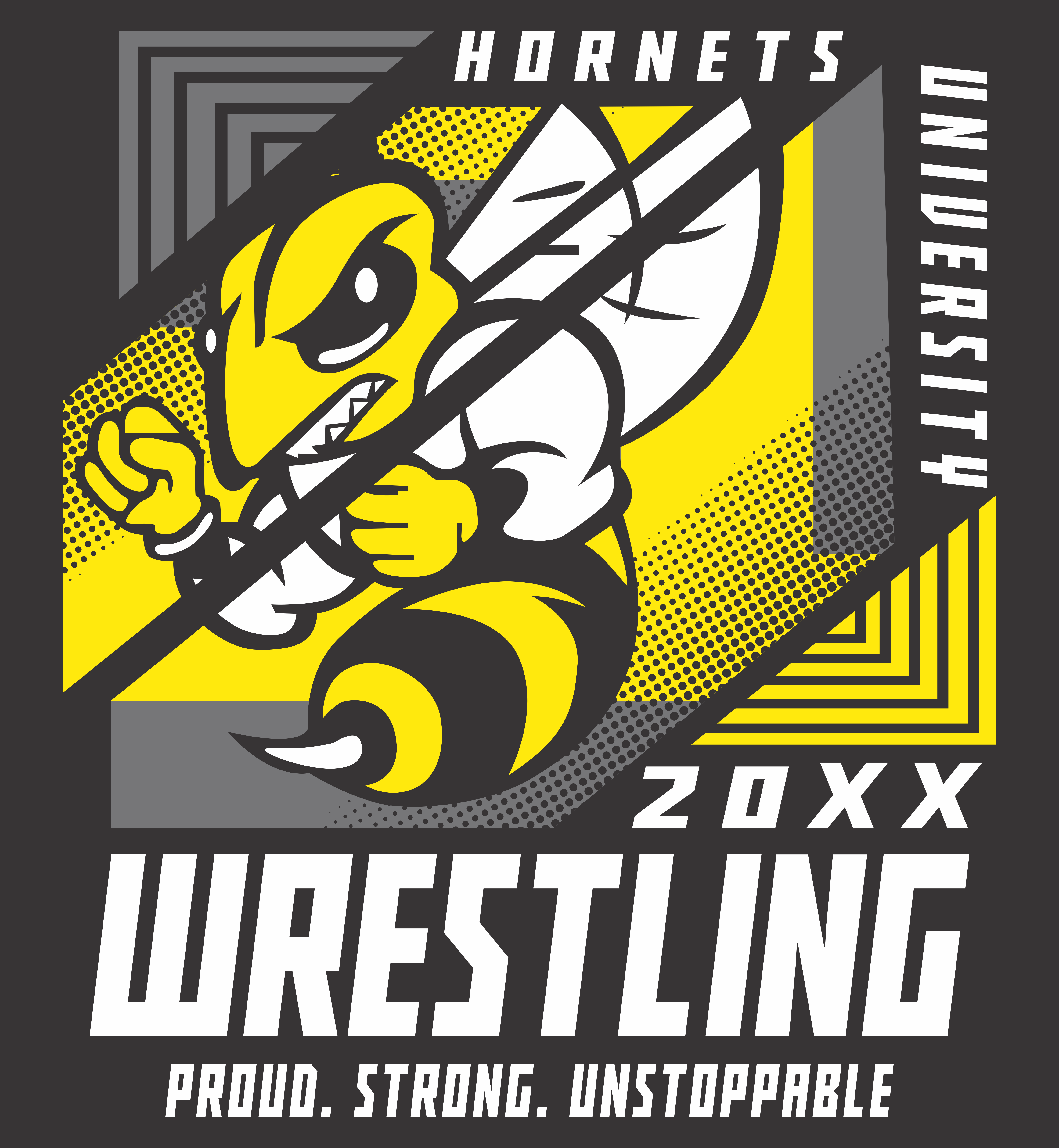 Wrestling Design - WRCSAK01