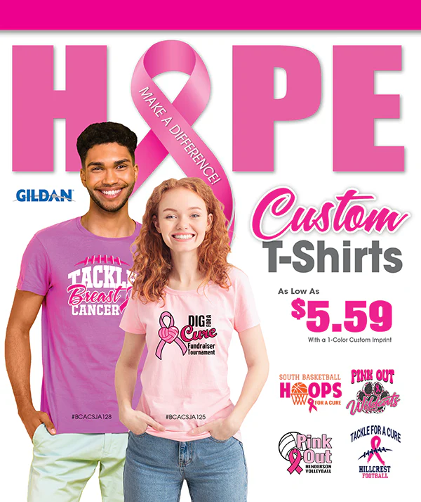 Think Pink: How Custom Shirts & School Spirit Support Breast Cancer Awareness