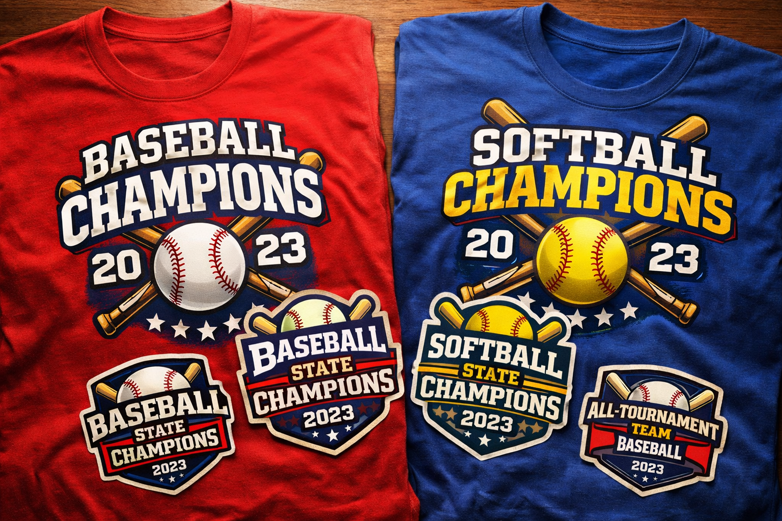 Championship Shirts and Award Decals That Leave a Lasting Impression