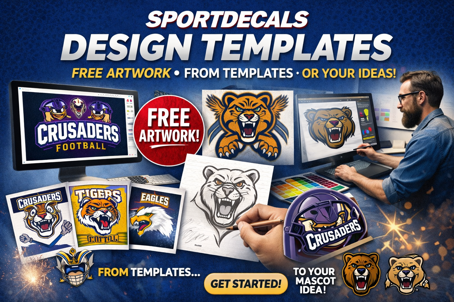 Bring Your Ideas to Life with Sportdecals Design Templates (Plus Free Artwork!)