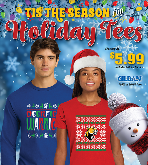 Tis the Season for Holiday Tees!