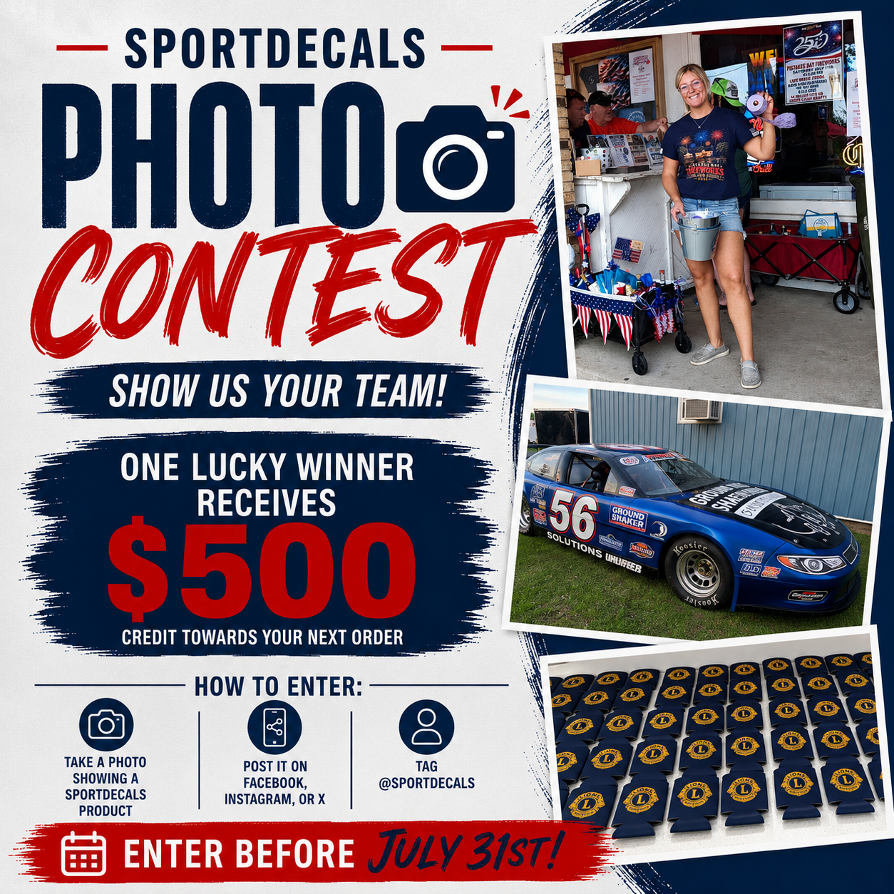 Show Off Your Team and Win $500!