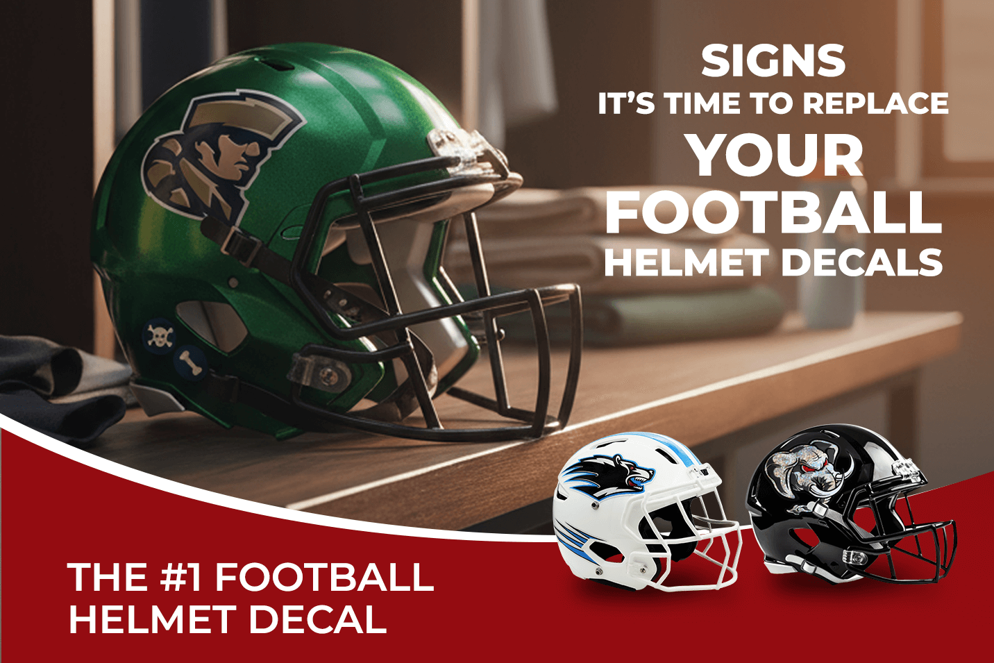 How do I Know When a Football Helmet Needs to be Replaced or Reconditioned?