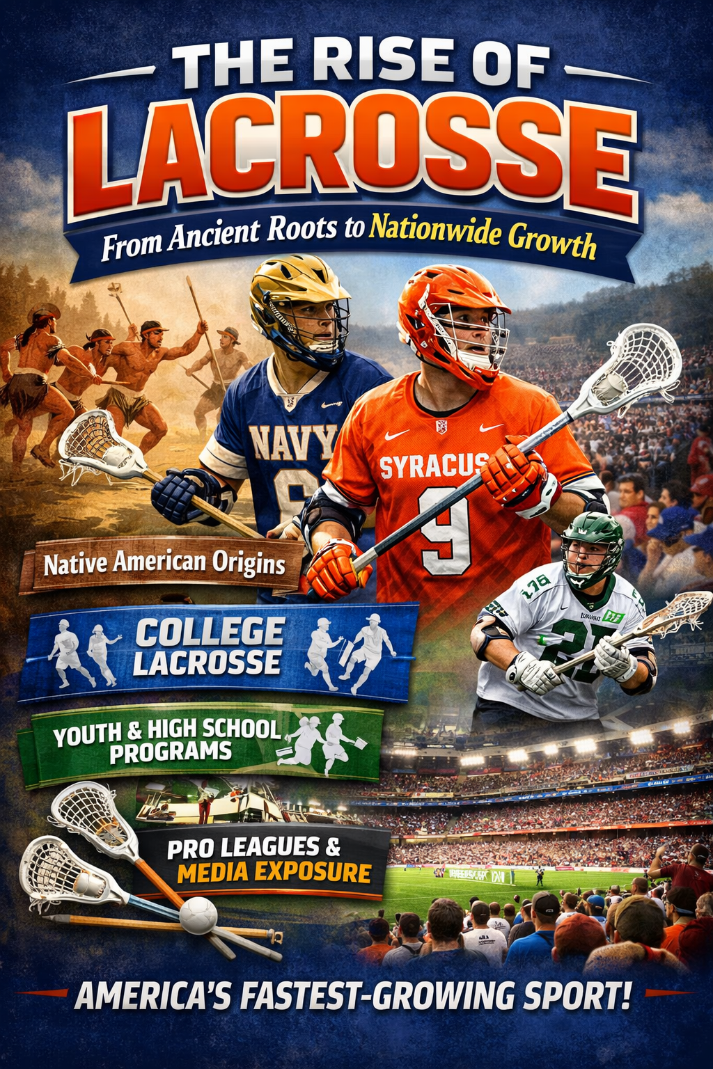 How Lacrosse Became One of the Fastest-Growing Sports in America