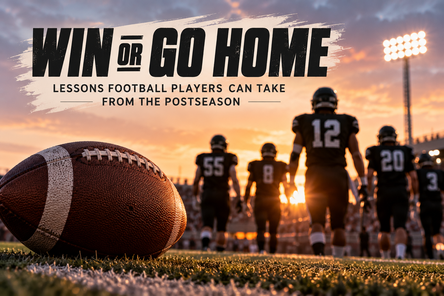 Win or Go Home: Lessons Football Players Can Take from the Postseason