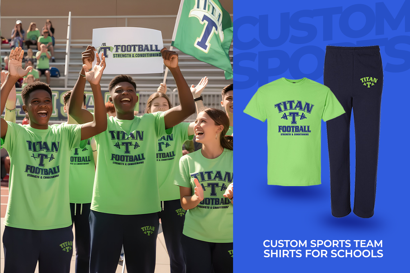 An Everything Guide About Custom Sports Team Shirts For Schools