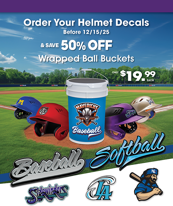 Save 50% on Ball Buckets!