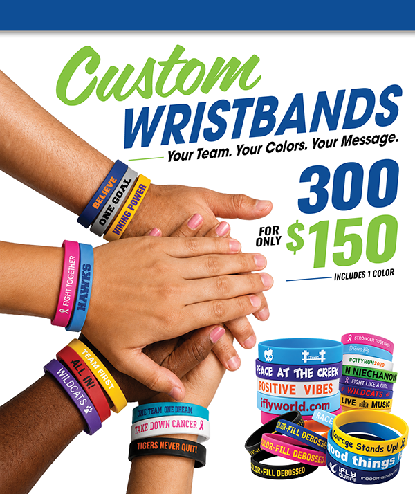 Custom Silicone Wristbands